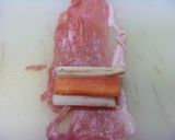 お弁当の一品！！　肉巻き！！作り方1写真