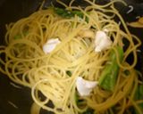 春の香り　しらすと菜の花のパスタ作り方6写真
