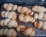 白パンでウィンナーパン作り方7写真