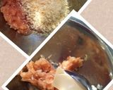 えび入りたまねぎバーグ作り方1写真