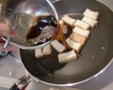 厚揚げの鍋照り♪作り方2写真
