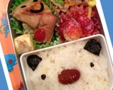 忙しい朝も簡単キャラ弁♥ペネロペ作り方3写真