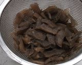 凍みこんにゃくと豚肉のみそ炒め定食作り方4写真