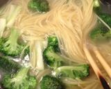 鶏胸肉とブロッコリーのさっぱり味のパスタ作り方7写真