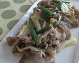 凍みこんにゃくと豚肉のみそ炒め定食作り方14写真