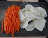 ♪フライパンで♫簡単野菜かき揚げ作り方1写真
