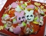 ひな祭りうさぎの具たくさんちらし寿司作り方10写真