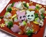 ひな祭りうさぎの具たくさんちらし寿司作り方12写真