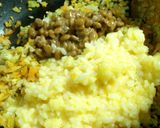 野菜と納豆の炒飯～無駄に？天かす ～作り方3写真