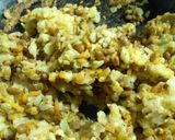 野菜と納豆の炒飯～無駄に？天かす ～作り方4写真