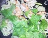 エビとセロリの炒め物作り方6写真