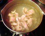 鶏皮でご飯のとも生姜煮作り方1写真