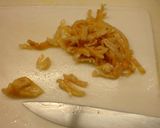 鶏皮でご飯のとも生姜煮作り方2写真