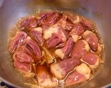 鶏ハート(心臓)の生姜煮作り方3写真