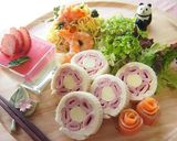 ハム＆チーズのお花巻き作り方5写真