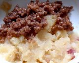 お麩衣♪さつま芋とそぼろの甘辛コロッケ作り方3写真