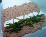 豪華！ウインナーチーズＩＮミートローフ作り方5写真