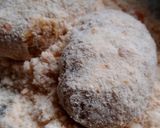 お麩衣♪さつま芋とそぼろの甘辛コロッケ作り方5写真