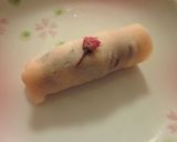 もちもちロールで♡桜餅風(関東風）作り方5写真