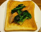 朝のトースト。作り方4写真