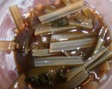 簡単茎わかめしそドレッシング味作り方4写真