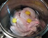 圧力鍋で手羽先のピリ辛煮作り方1写真