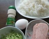 S&Bペッパーミックスとスパムのやきめし作り方1写真