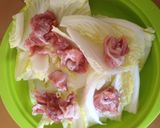 白菜と豚バラの鍋風簡単蒸し作り方1写真