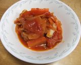 野菜たっぷり　煮込みハンバーグ作り方11写真