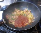 絶品☆とろーりトマト味　つけ麺パスタ作り方6写真