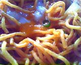 香ばしい！鉄板焼き屋のカレー焼きそば作り方9写真