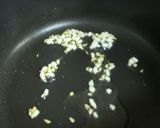 豆苗とツナ缶のニンニク炒め作り方4写真