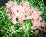 豆苗とツナ缶のニンニク炒め作り方6写真