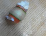 春仕立てのサーモンとサラダ玉ねぎの前菜作り方3写真