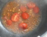生ハムとスイートバジルのオイルパスタ作り方4写真