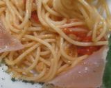 生ハムとスイートバジルのオイルパスタ作り方9写真