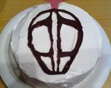 ♡仮面ライダー カブト＊デコケーキ♡作り方16写真