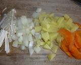 つけ麺で～明太子クリームパスタ作り方2写真