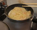 こだわりオイルで☆蟹クリームパスタ作り方6写真