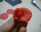 型不要! ローズ型クッキー成型作り方8写真