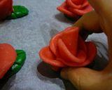 型不要! ローズ型クッキー成型作り方12写真