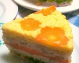 雑穀米で♪イベントの日にお寿司のケーキ作り方7写真