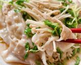 えのきと豆苗と豚バラのレンチン蒸ししゃぶ作り方6写真