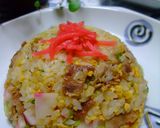 かにかまと卵パラっと簡単美味しい蟹玉炒飯作り方8写真