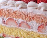 菱餅カラーのひな祭りケーキ作り方20写真