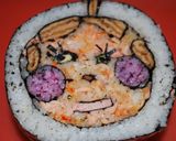 飾り巻き寿司（娘の顔）作り方3写真