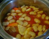 余り肉・ソーセージで白花豆のトマト煮込み作り方6写真