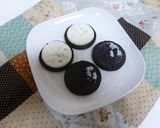簡単☆オレオdeチーズアイスサンド作り方1写真