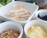 ➏クレープに蒸し鶏のバルサミコソース➏作り方7写真
