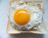 お好み焼き風チーズたまトースト作り方3写真